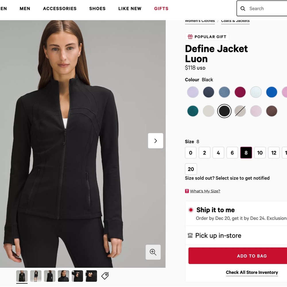 Lululemon Define Full zip Jacket - Picture 6 of 11